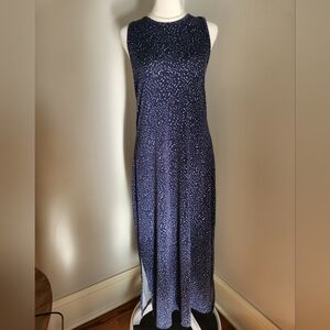 Banana Republic Navy Knit Sleeveless Dress S